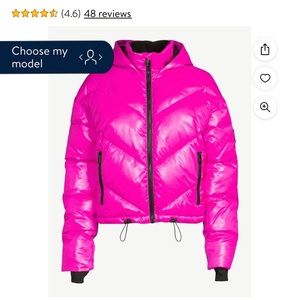 Love & Sports Puffer Crop Jacket